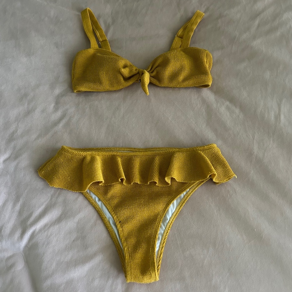 SHEIN Large Yellow Swimsuit